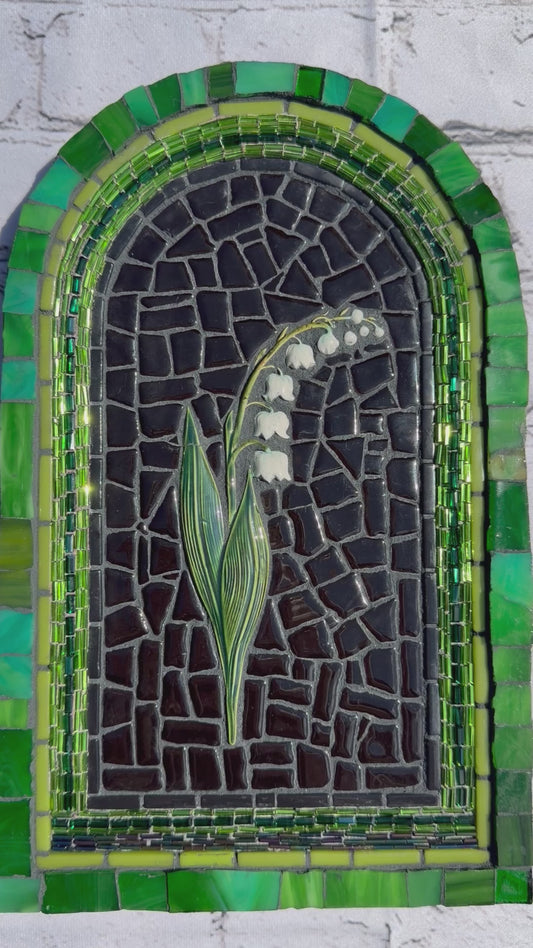 Lily Of The Valley Arched Mosaic
