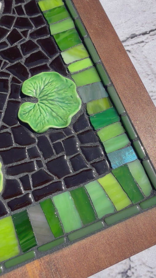 Large Arched Koi Mosaic